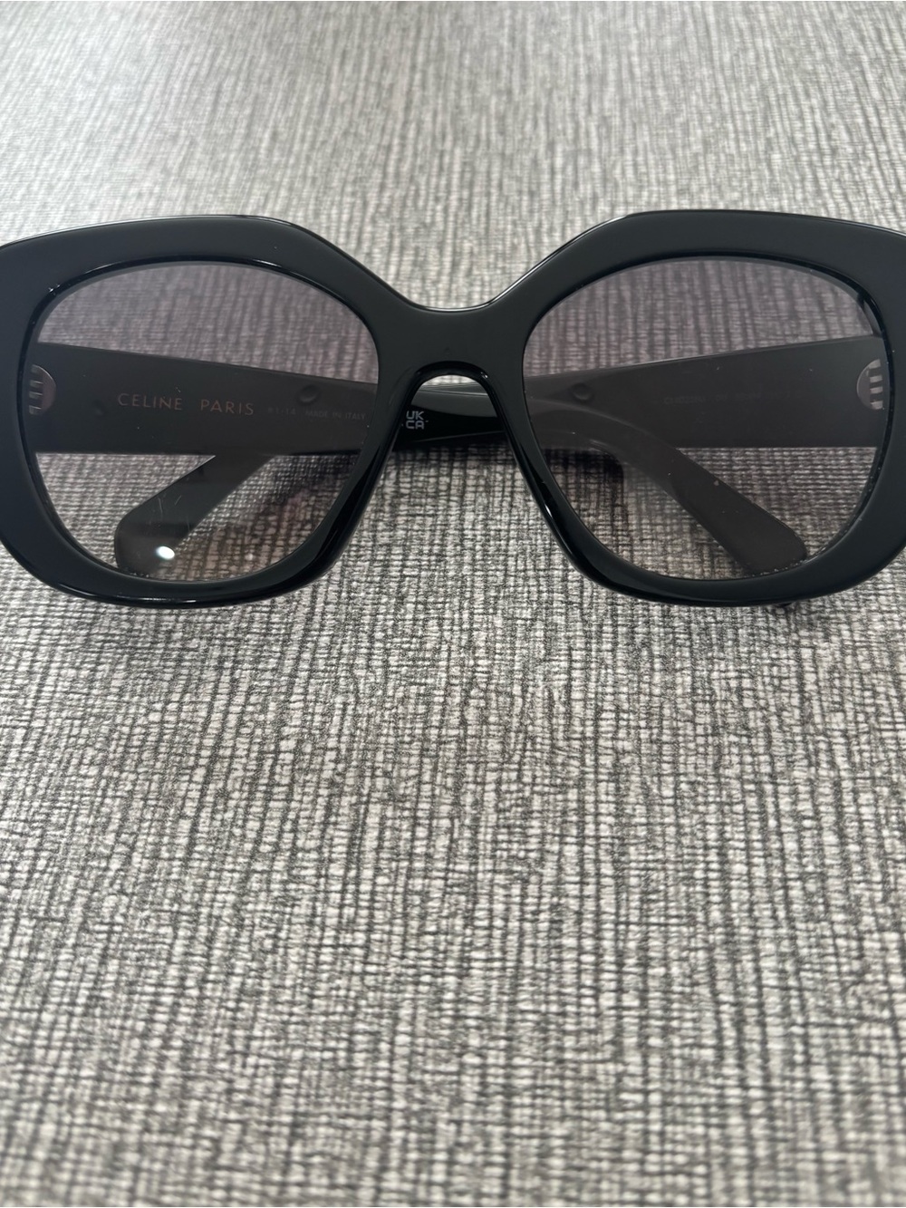 Celine Black Oversized Square Sunglasses